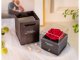 Everlasting Red Rose Jewelry Gift Box For Holidays, 11x9cm