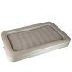 Kids Inflatable Air Mattress Bed with Pump, 140x90 cm, Light Grey