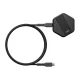 UAG Wireless Charger 15W wireless charger with stand, compatible with MagSafe - black carbon