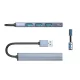 Orico AH-A13 USB-A Hub (1x USB 3.0, 3x USB 2.0), Gray