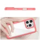 Outer Space Case for iPhone 16 Pro Max with Gel Frame, Red