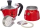 Bialetti Moka Express 1TZ Espresso Maker, Red