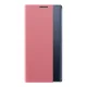 Sleep Case Bookcase Wallet Case with Smart Window for iPhone 13 mini, Pink