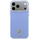 Guess Grained Round Strass Logo MagSafe Case for iPhone 18 Pro Max / 17 Pro Max, Black