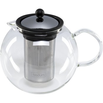 Bodum ASSAM Tea Press with Stainless Steel Filter 1.5L Silver