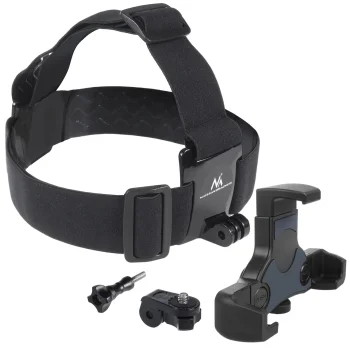 Maclean MC-448 Sports Head Mount for Phone and Camera, Black