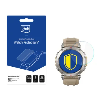 3mk FlexibleGlass Hybrid Screen Protector for Amazfit T-Rex Ultra