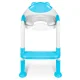 Ricokids Potty Training Toilet Seat with Step Stool, Blue
