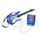 Iso Trade Kids Electric Guitar with Microphone and Amplifier, Blue