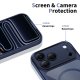 Tech-Protect Magpeak Magsafe CC Phone Case Cover iPhone 17 Pro Max - Clear Navy Blue