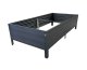 Raised Garden Bed Klasika Woodlook, 150x75x30 cm, Gray