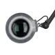 Activeshop S5 LED Magnifying Lamp with Stand, 5 Diopters, Black