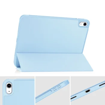 Tech-Protect iPad 10.9" 2022 Wallet Case SC Pen, Light Blue