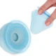 4Fizjo Trigger Point Massage Cone with Suction Cup, Blue