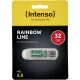 USB Flash Drive Intenso Rainbow Line 32GB USB 2.0, Transparent
