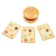 Kruzzel Wooden Burger Sorter with Order Cards
