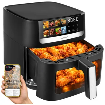 Air Fryer Zortiva 8L 1800W, Black