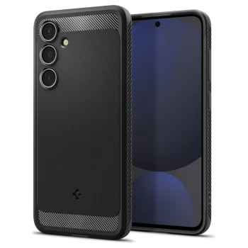 Spigen Rugged Armor Case for Samsung Galaxy S24 FE, Black