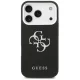 Guess Grained Big 4G Classic Logo Case for iPhone 17 Pro - Black