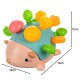 Kruzzel Educational Hedgehog Toy, Multicolor