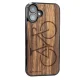 Bewood Wooden Case for iPhone 16 Plus BIKE LIMBA