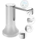 Rechargeable Electric Water Pump Dispenser for Bottles, White
