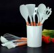 Virtuves piederumu komplekts 12 gabali, silikona virtuves piederumi, Piparmētra | Kitchen Utensils