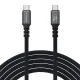 Wozinsky WPS-UY41S USB-C to USB-C USB4 Cable 240W 40Gb/s 1m, Black