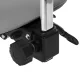 Giovanni 1004 Ergonomic Cosmetic Stool Gray