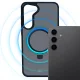 3Mk Protection Smoke Case Mag&Stand for Samsung Galaxy S24+ Black