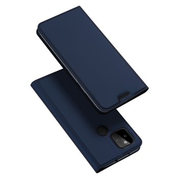 Google Pixel 5a 5G DUX DUCIS Magnetic Book Case Cover, Blue