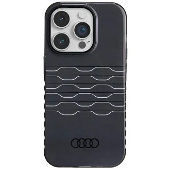 Audi IML MagSafe dėklas telefonui iPhone 14 Pro 6.1", juodas