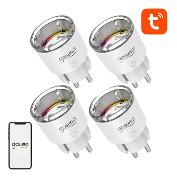 Gosund EP2 WiFi Smart Plug 10A Tuya, 4-Pack