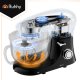 Ruhhy 2200W Planetary Food Processor, 6.2L, Black