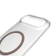 Puro Lite Mag Case for iPhone 17 Air, Transparent with Brown Ring