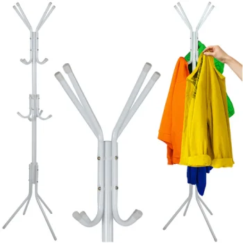 Ruhhy Standing Clothes Rack 170cm, White