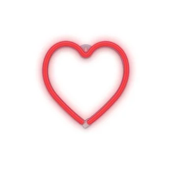 Forever Light LED Neon Heart Red USB / Battery