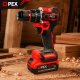 OPEX TOOLS OPX28011 Brushless Cordless Impact Drill 21V 50Nm 2x 3.0Ah