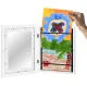 Wooden Photo Frame A4, White