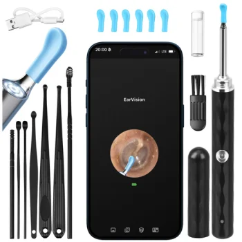 Smart Otoscope with Camera Isomedix 14-Piece Set Wi-Fi