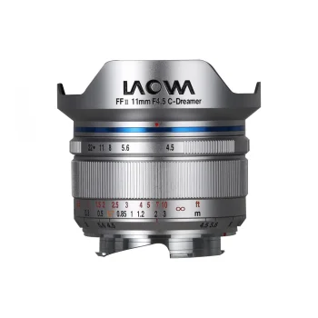 Laowa 11mm f/4.5 FF RL Lens for Leica M, Silver