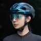 Rockbros LK-15 Carbon Fiber Bike Helmet Size L (58-62cm) - Chameleon Blue