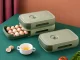 Green Egg Storage Container Drawer for Refrigerator, 18 Eggs