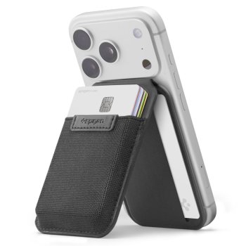 Spigen Slim Fold S314-4 MagSafe Phone Wallet Black