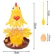 Kids Dexterity Game Kurza Zabawa with Chicken, Sticks and Eggs