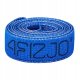4Fizjo Flex Band Long Flexible Textile Training Loop Strap Tape, Blue (Medium resistance, 3/5)