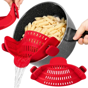 Silicone Clip-On Pot Strainer