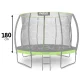 Neo-Sport Inner Trampoline Safety Net 252 cm 8 ft (6 Poles)