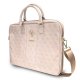 Guess 4G Big Logo bag for a 16'' laptop - pink