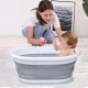Silicone Collapsible Laundry Basket Baby Bathtub 25L